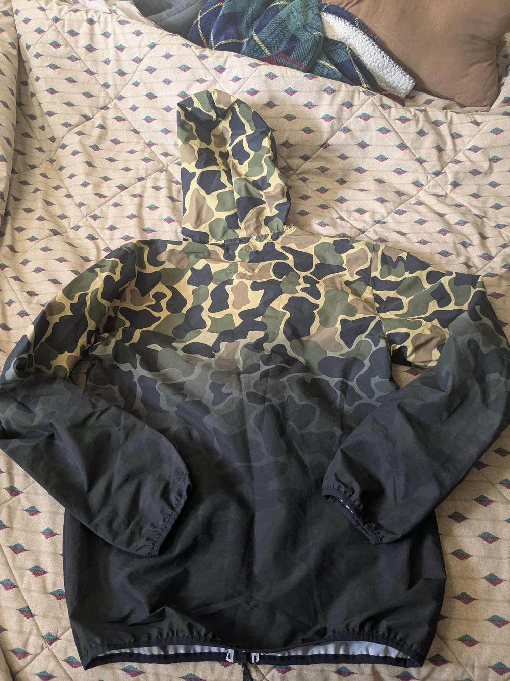 Adidas Originals Camo Dip Dye Windbreaker